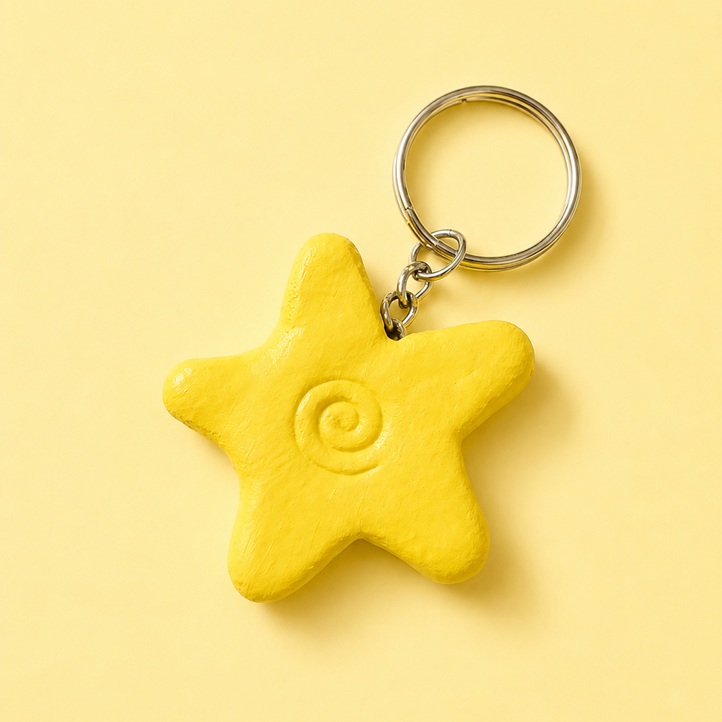 Cute Star Keychain - ALL COLOURS