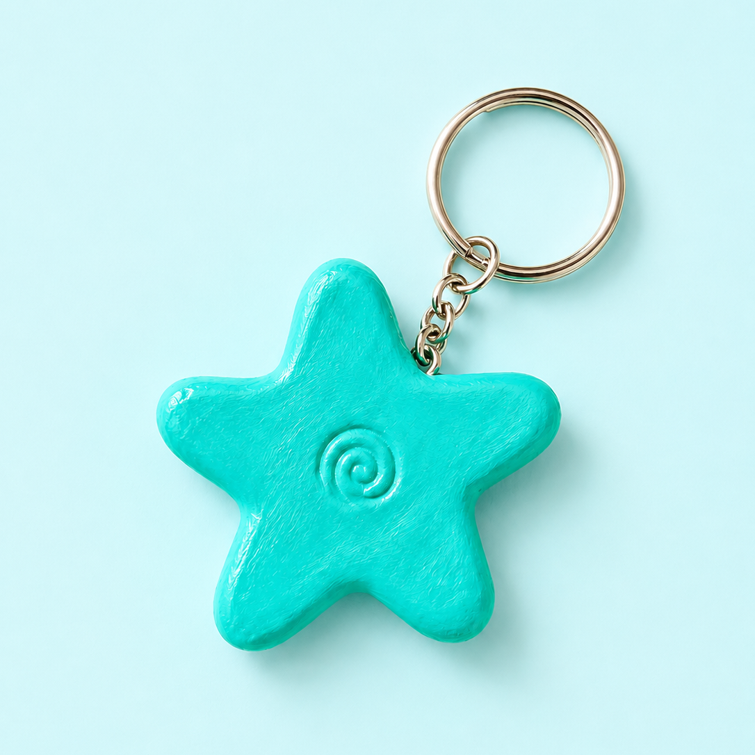 Cute Star Keychain - ALL COLOURS